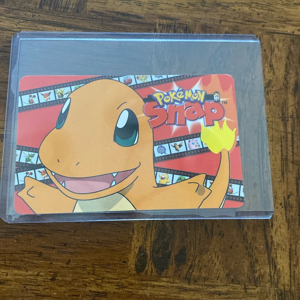 1999 Blockbuster Video Pokemon Snap Smart Card Charmander